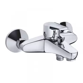 Baterie cada sau dus culoare crom Kludi, D-Vise imagine