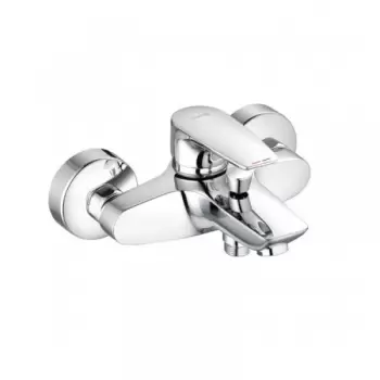 Baterie cada sau dus culoare crom Kludi, Pure Solid imagine