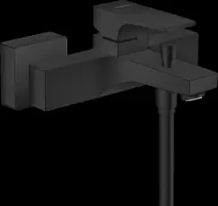 Baterie cada sau dus culoare negru mat Hansgrohe Metropol 32540670 imagine