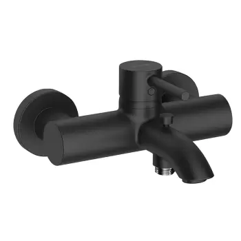 Baterie cada sau dus culoare negru mat Kludi, Bozz imagine