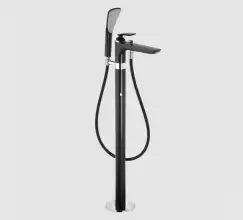 Baterie cada sau dus freestanding negru mat Kludi Balance 525908775 imagine