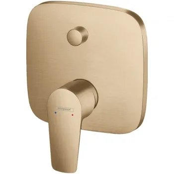 Baterie cada sau dus Hansgrohe Talis E incastrata pentru corp ingropat, bronz periat imagine