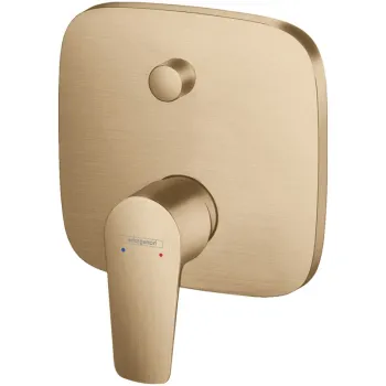 Baterie cada sau dus Hansgrohe Talis E incastrata pentru corp ingropat, bronz periat imagine