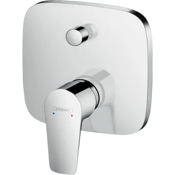 Baterie cada sau dus Hansgrohe Talis E incastrata pentru corp ingropat, crom lucios imagine