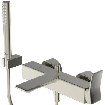 Baterie cada sau dus Ideal Standard Conca argintiu mat imagine