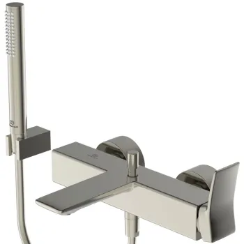 Baterie cada sau dus Ideal Standard Conca argintiu mat imagine