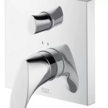 Baterie cada sau dus incastrata culoare crom Hansgrohe Axor Starck Organic imagine