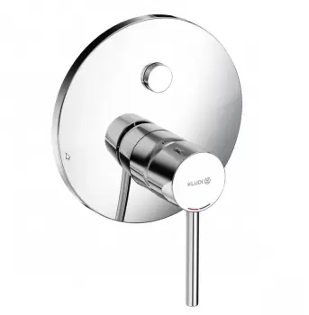 Baterie cada sau dus incastrata culoare crom Kludi Bozz 386590576 imagine