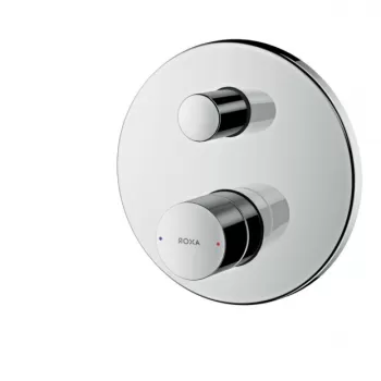 Baterie cada sau dus incastrata culoare crom, levier scurt, Hansgrohe Axor Uno imagine