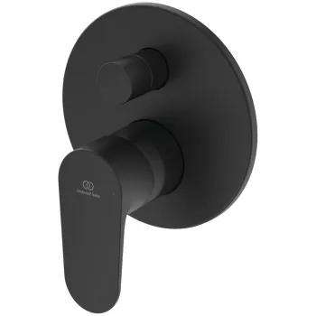 Baterie cada sau dus incastrata Ideal Standard Cerafine O negru mat imagine