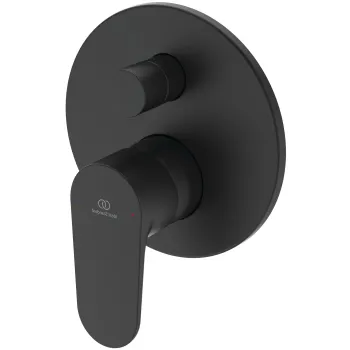 Baterie cada sau dus incastrata Ideal Standard Cerafine O negru mat corp incastrat inclus imagine