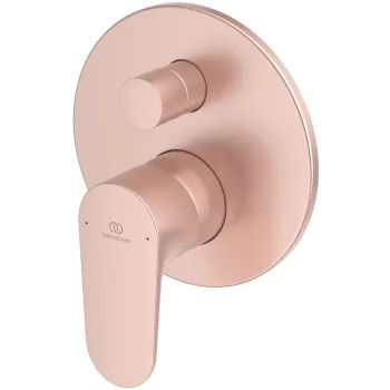 Baterie cada sau dus incastrata Ideal Standard Cerafine O rose mat corp incastrat inclus imagine