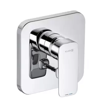 Baterie cada sau dus incastrata monocomanda crom Kludi, Pure Style imagine
