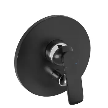 Baterie cada sau dus incastrata negru mat Kludi, Balance imagine