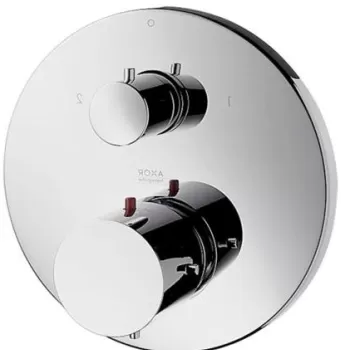 Baterie cada sau dus incastrata termostatata culoare crom Hansgrohe Axor Starck imagine