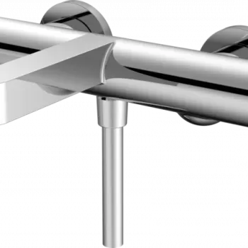 Baterie cada sau dus monocomanda, culoare crom Hansgrohe Finoris 76420000 imagine