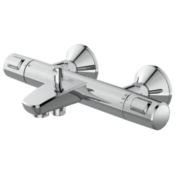 Baterie cada sau dus termostatata Ideal Standard Ceratherm T25 crom lucios imagine