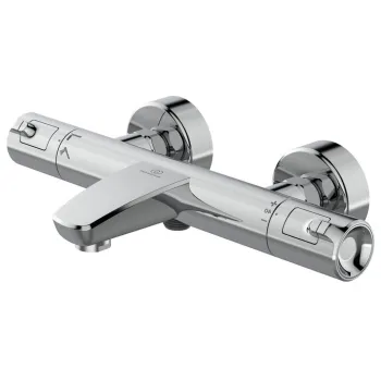 Baterie cada sau dus termostatata Ideal Standard Ceratherm T50 crom lucios imagine