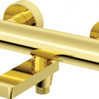 Baterie cada termostatata culoare aurie Deante imagine