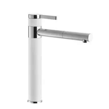 Baterie chiuveta bucatarie alba Alveus Zina imagine