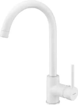 Baterie chiuveta bucatarie alba Deante Nemesia imagine