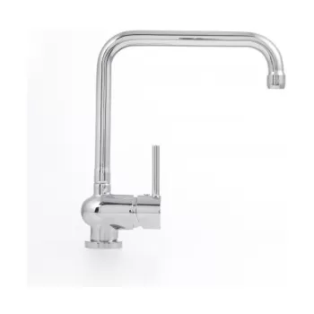 Baterie chiuveta bucatarie crom Alveus Quadro imagine