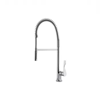 Baterie chiuveta bucatarie crom cu pipa flexibila Hansgrohe Axor Citterio imagine