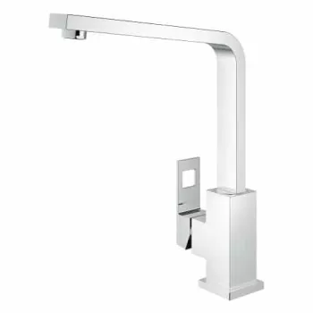 Baterie chiuveta bucatarie crom Grohe Eurocube imagine