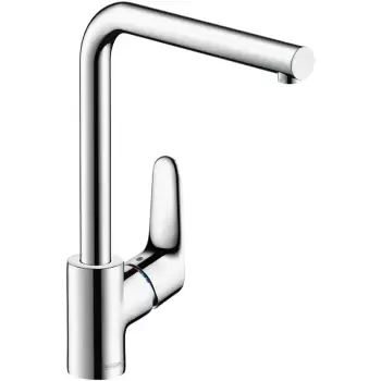 Baterie chiuveta bucatarie crom Hansgrohe, Focus, M41 280 imagine