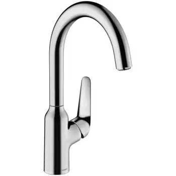 Baterie chiuveta bucatarie crom Hansgrohe, Focus, M42 220 imagine