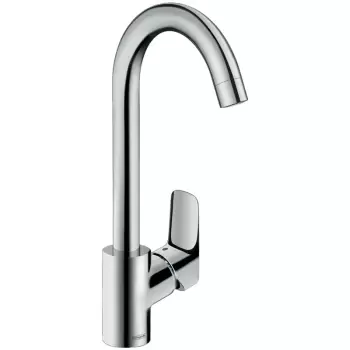 Baterie chiuveta bucatarie crom Hansgrohe, Logis M31 260 imagine