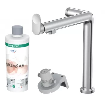 Baterie chiuveta bucatarie crom lucios cu filtru de apa Hansgrohe Aqittura M91 76802000 imagine