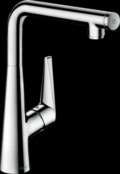 Baterie chiuveta bucatarie crom, monocomanda Hansgrohe Talis Select M51 72820000 imagine