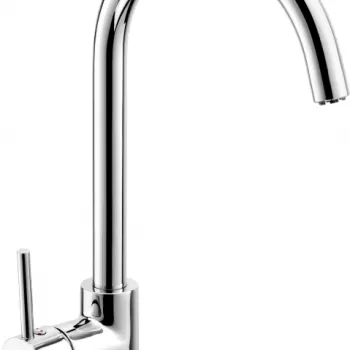 Baterie chiuveta bucatarie cu 3 cai crom, Deante imagine