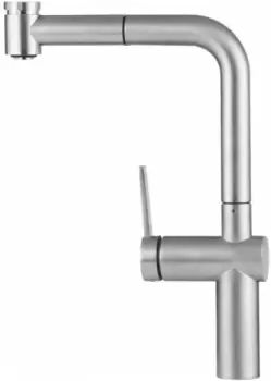 Baterie chiuveta bucatarie cu dus extractibil crom, Alveus Lara PS imagine