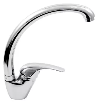 Baterie chiuveta bucatarie culoare crom Ferro, Vasto imagine