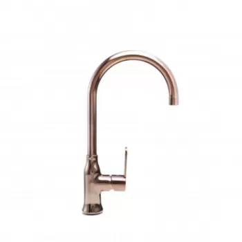 Baterie chiuveta bucatarie culoare cupru lucios Alveus Slim Monarch imagine