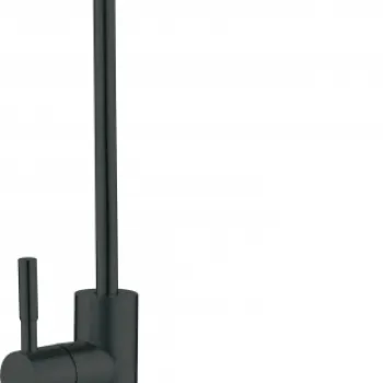 Baterie chiuveta bucatarie Deante pentru apa filtrata, negru mat imagine