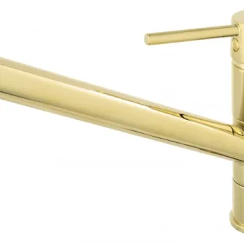 Baterie chiuveta bucatarie Ferro Fiesta, auriu lucios imagine