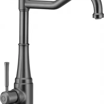 Baterie chiuveta bucatarie gri mat Deante Tamizo imagine