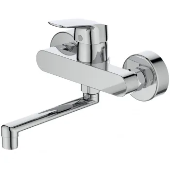 Baterie chiuveta bucatarie Ideal Standard Ceraflex cu montaj perete crom lucios imagine