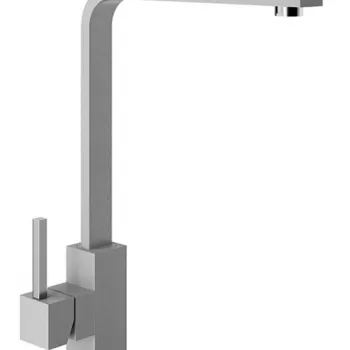 Baterie chiuveta bucatarie inalta gri mat Alveus Jenny imagine