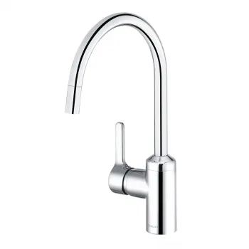 Baterie chiuveta bucatarie Kludi Bingo Star cu dus extractibil crom imagine