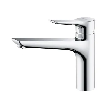 Baterie chiuveta bucatarie Kludi Mix, maner plin, pentru presiune scazuta, crom lucios imagine