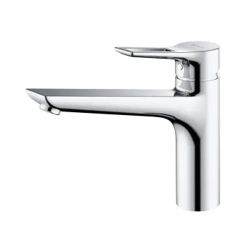 Baterie chiuveta bucatarie Kludi Mix, pentru presiune scazuta, crom lucios imagine