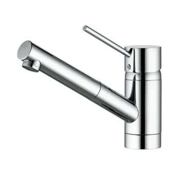 Baterie chiuveta bucatarie Kludi Scope cu dus extractibil crom lucios imagine