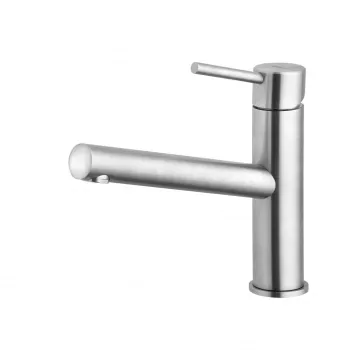 Baterie chiuveta bucatarie Kludi Steel inox satinat imagine