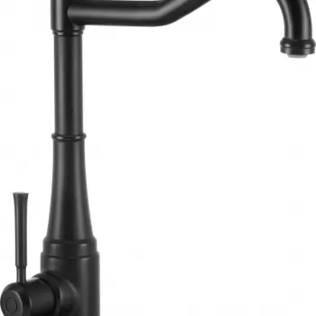 Baterie chiuveta bucatarie negru mat Deante Tamizo imagine