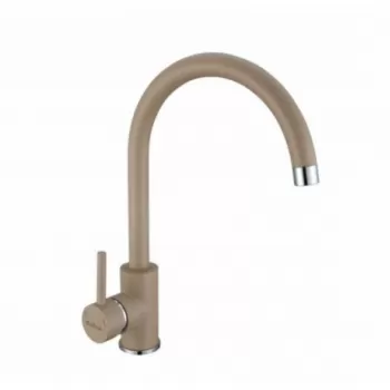 Baterie de chiuveta bucatarie bej mat Alveus Roxa imagine