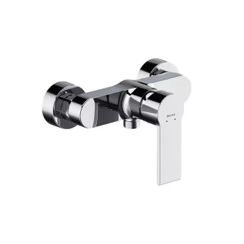 Baterie dus Cersanit Brasco, crom lucios imagine